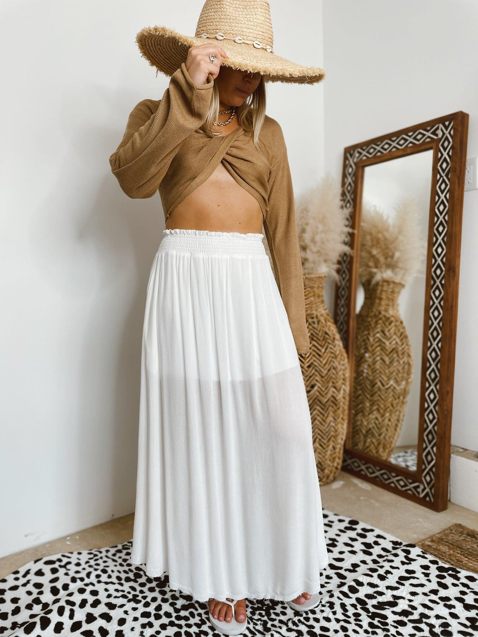 Tropez Beachy Maxi Skirt | FINAL – libiitay